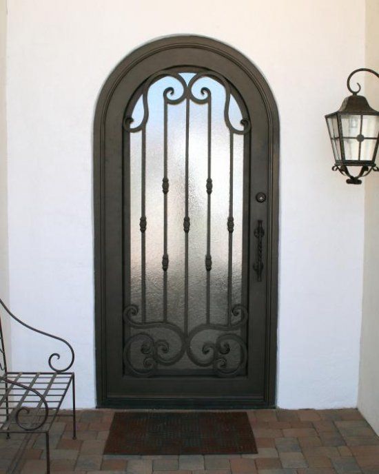 Ferforje bina kapısı modeli